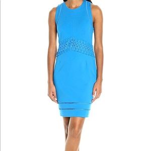 Adelyn Rae cross back cocktail dress